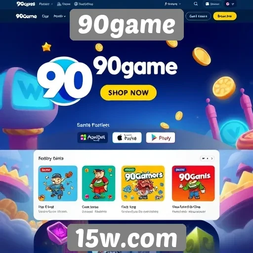 Design do site 90game prioriza usabilidade e estética